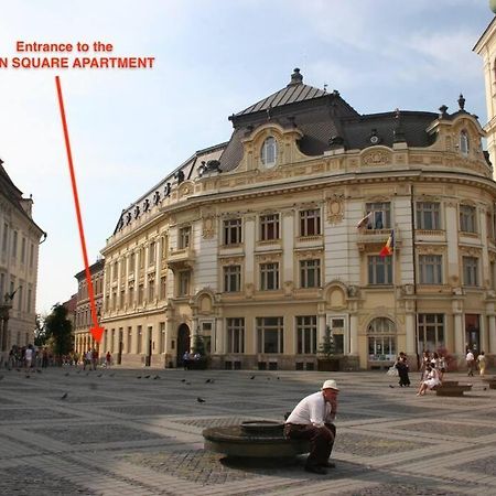 Main Square Apartment Nagyszeben Kültér fotó