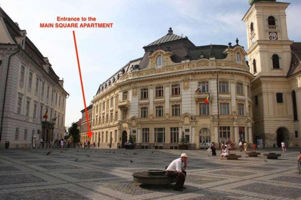 Main Square Apartment Nagyszeben Kültér fotó